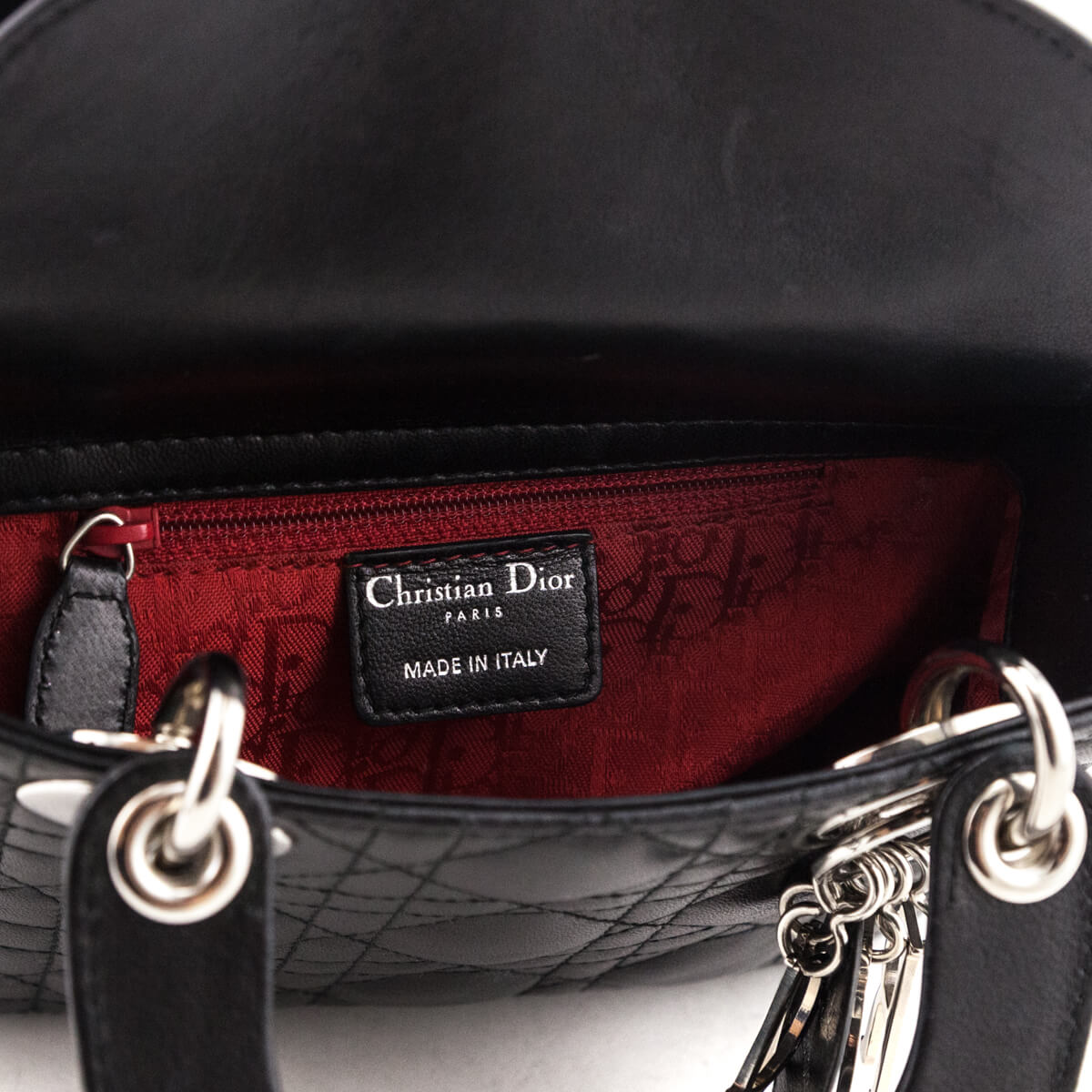 Dior Black Lambskin Cannage Mini Lady Dior - Replica Handbag 
 - Replica Handbags 
Best Quality
 Designer Handbags 
Preloved Fashions