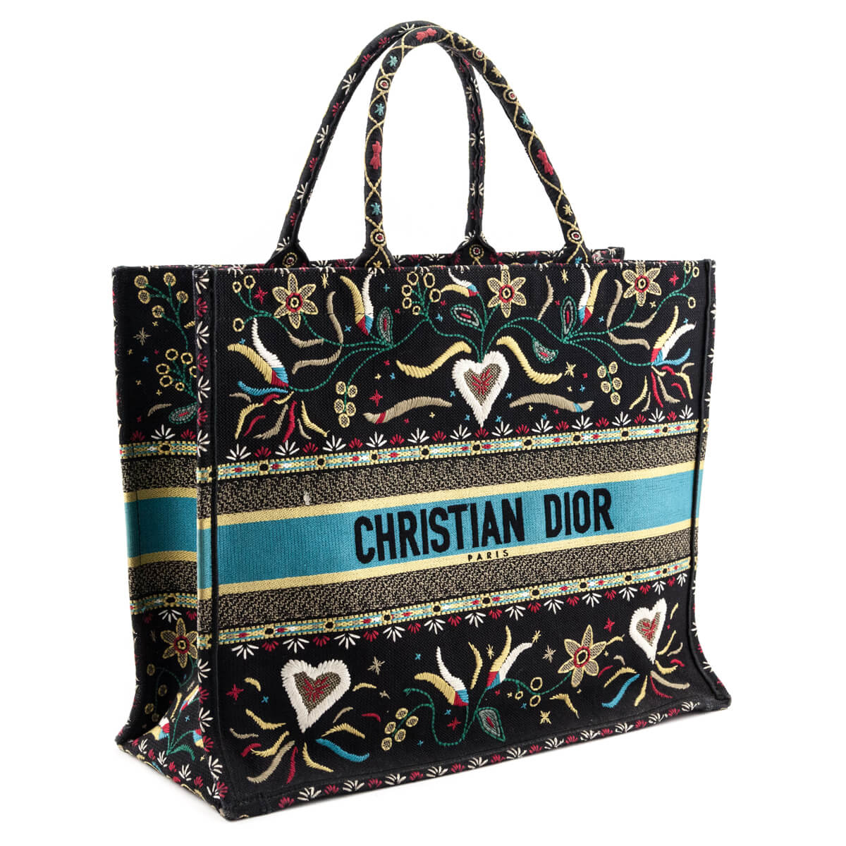 Dior Black Multicolor Embroidered Large Book Tote - Replica Handbag 
 - Replica Handbags 
Best Quality
 Designer Handbags 
Preloved Fashions