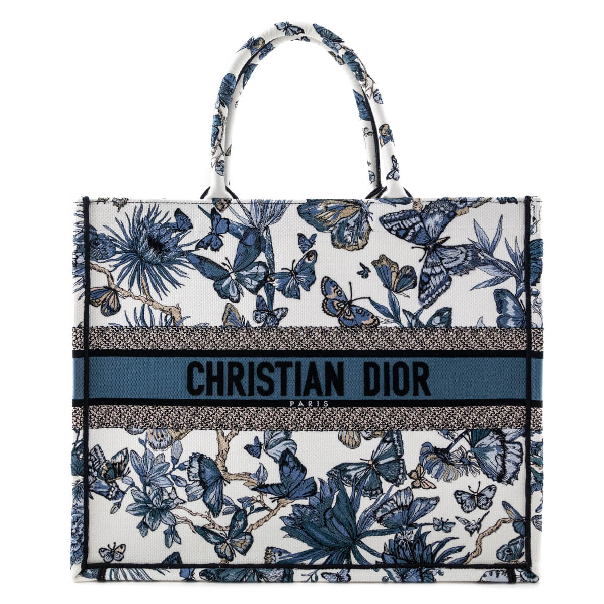 Dior Blue Canvas Embroidered Butterfly 2023 Large Book Tote - Replica Handbag 
 - Replica Handbags 
Best Quality
 Designer Handbags 
Preloved Fashions