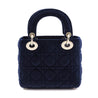 Dior Navy Velvet Mini Lady Dior - Replica Handbag 
 - Replica Handbags 
Best Quality
 Designer Handbags 
Preloved Fashions