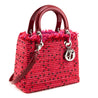 Dior Red Patent 
Pink Tweed Embellished Medium Lady Dior Bag - Replica Handbag 
 - Replica Handbags 
Best Quality
 Designer Handbags 
Preloved Fashions