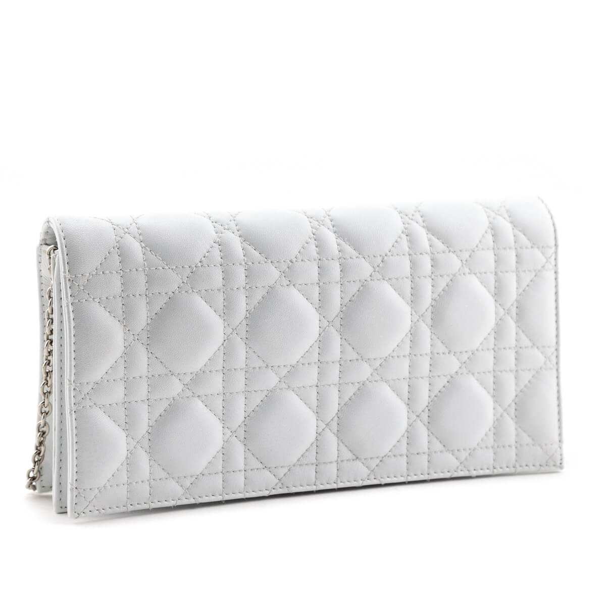 Dior White Cannage Lambskin Lady Dior Convertible Clutch - Replica Handbag 
 - Replica Handbags 
Best Quality
 Designer Handbags 
Preloved Fashions