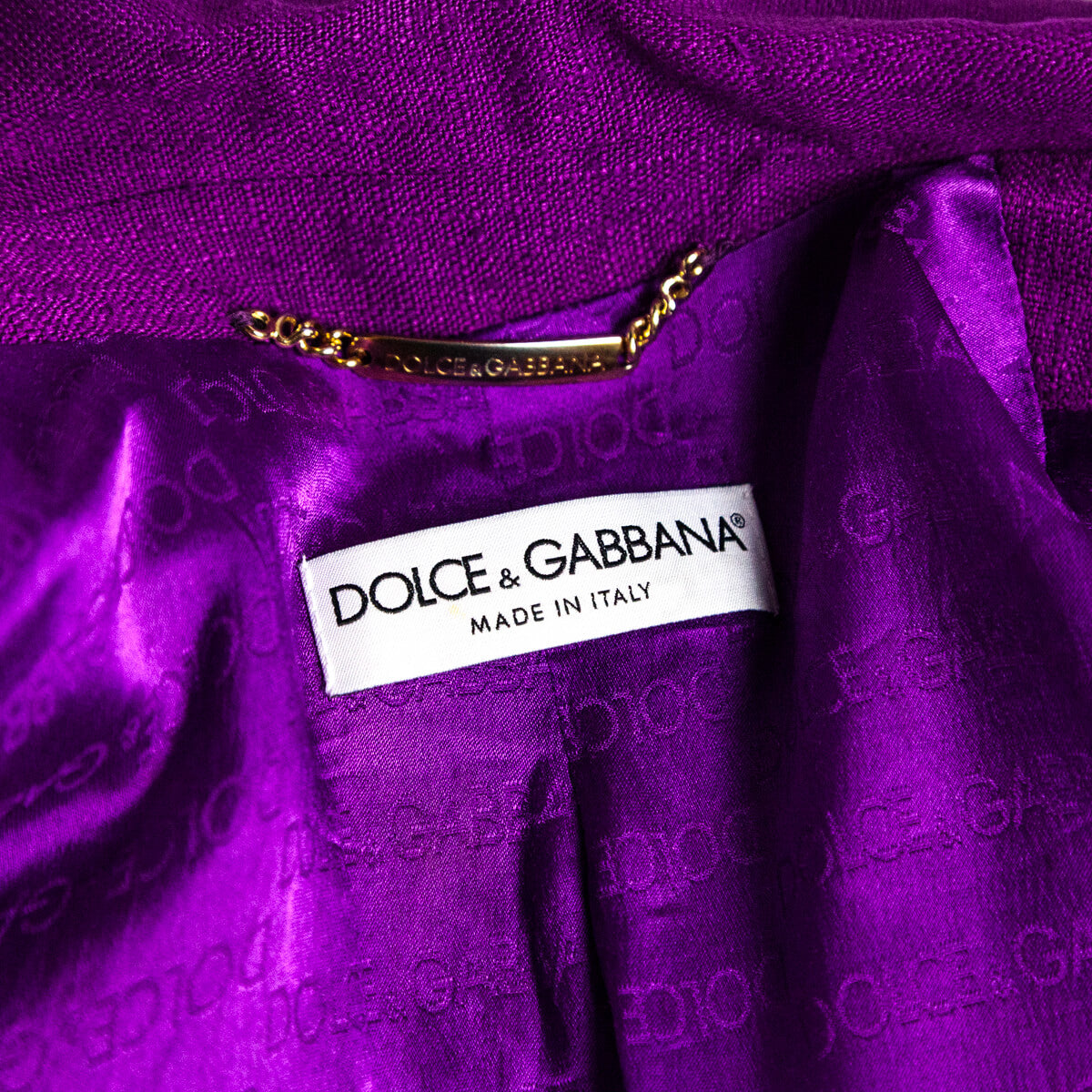 Dolce 
Gabbana Purple Jacket Size XXS | IT 38 - Replica Handbag 
 - Replica Handbags 
Best Quality
 Designer Handbags 
Preloved Fashions