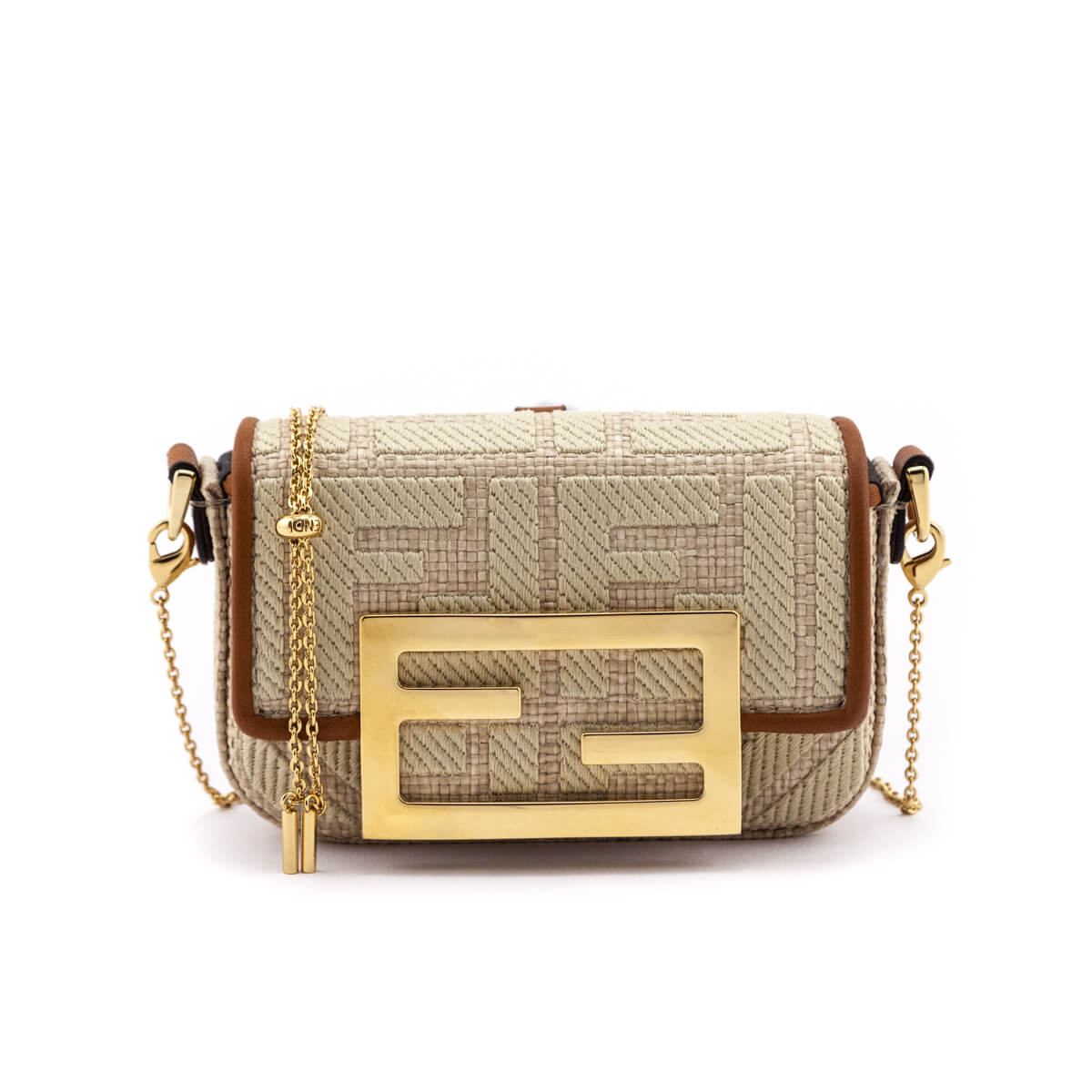 Fendi Beige Natural Raffia FF Nano Baguette Charm - Replica Handbag 
 - Replica Handbags 
Best Quality
 Designer Handbags 
Preloved Fashions