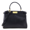 Fendi Black Nappa Medium Peekaboo Iconic Satchel - Replica Handbag 
 - Replica Handbags 
Best Quality
 Designer Handbags 
Preloved Fashions