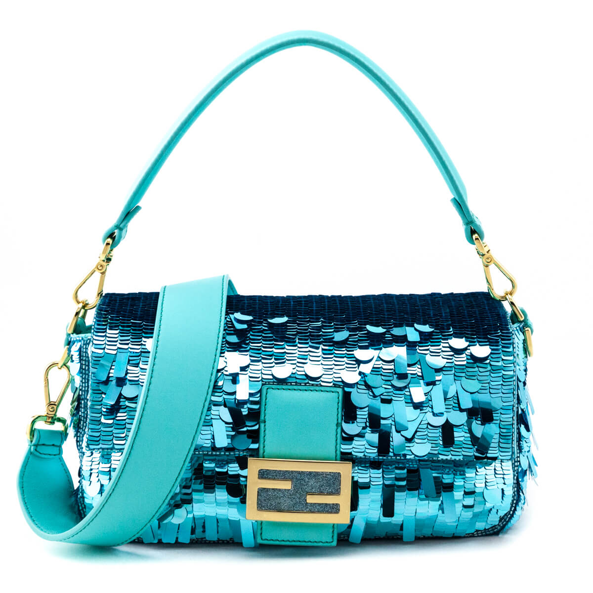 Fendi Blue Sequin Paillettes Vitello Grace Re-Edition Baguette - Replica Handbag 
 - Replica Handbags 
Best Quality
 Designer Handbags 
Preloved Fashions