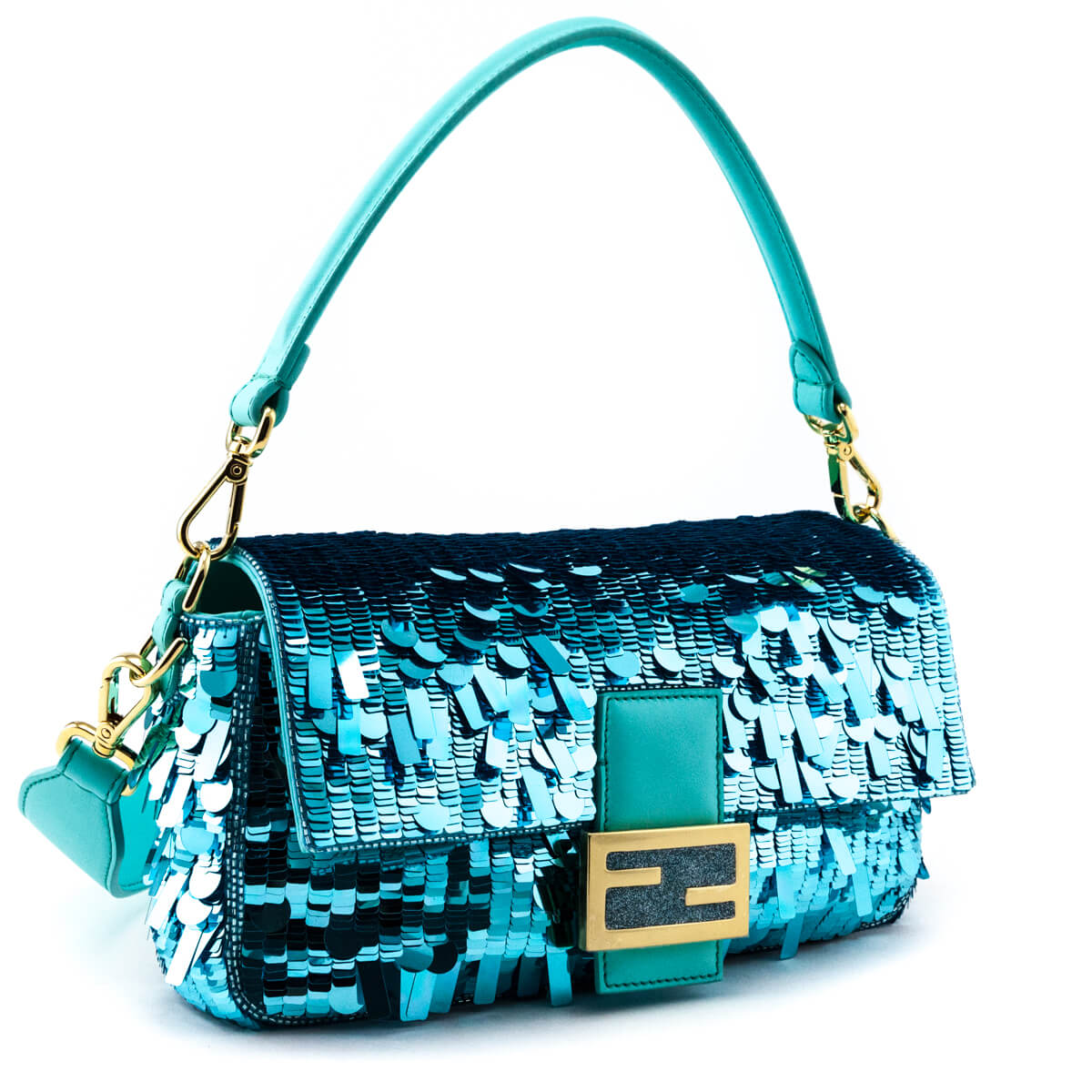 Fendi Blue Sequin Paillettes Vitello Grace Re-Edition Baguette - Replica Handbag 
 - Replica Handbags 
Best Quality
 Designer Handbags 
Preloved Fashions