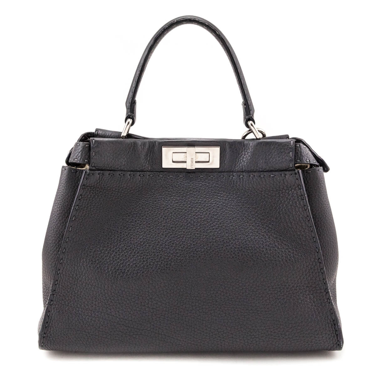 Fendi Gray Cuoio Romano Selleria Medium Peekaboo Iconic Satchel - Replica Handbag 
 - Replica Handbags 
Best Quality
 Designer Handbags 
Preloved Fashions