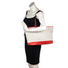 Fendi Ivory 
Red FF Zucca Roll Tote - Replica Handbag 
 - Replica Handbags 
Best Quality
 Designer Handbags 
Preloved Fashions