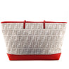 Fendi Ivory 
Red FF Zucca Roll Tote - Replica Handbag 
 - Replica Handbags 
Best Quality
 Designer Handbags 
Preloved Fashions