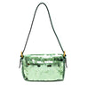 Fendi Light Green Satin Sequin Paillettes Shiny Nappa Mini Baguette 1997 - Replica Handbag 
 - Replica Handbags 
Best Quality
 Designer Handbags 
Preloved Fashions