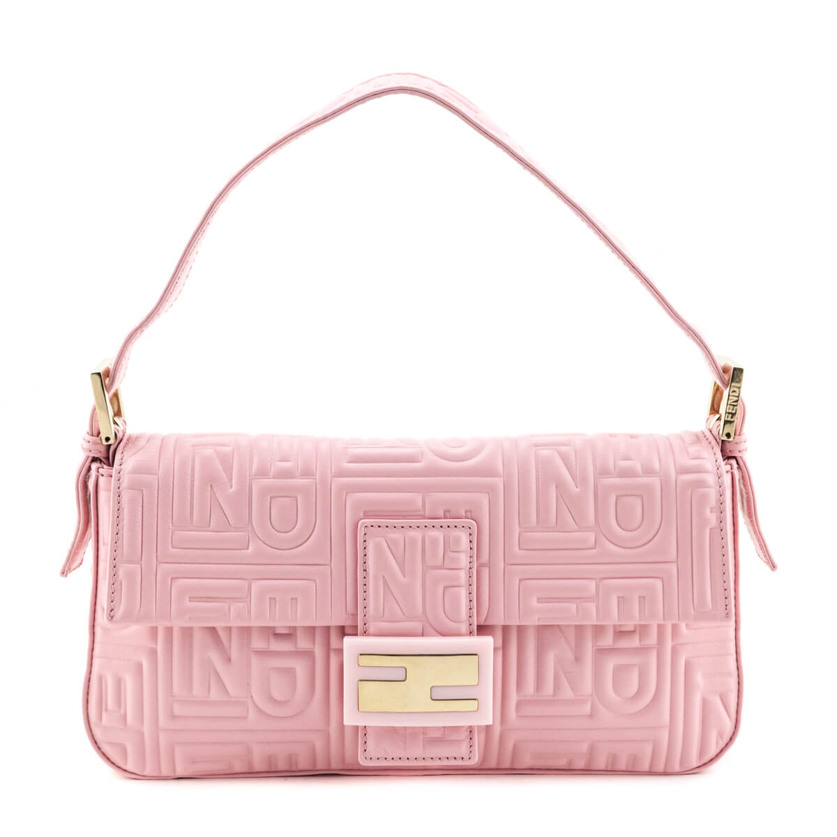 Fendi Pale Pink Nappa Logo Embossed Baguette - Replica Handbag 
 - Replica Handbags 
Best Quality
 Designer Handbags 
Preloved Fashions