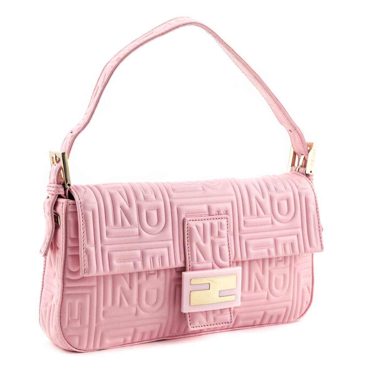 Fendi Pale Pink Nappa Logo Embossed Baguette - Replica Handbag 
 - Replica Handbags 
Best Quality
 Designer Handbags 
Preloved Fashions