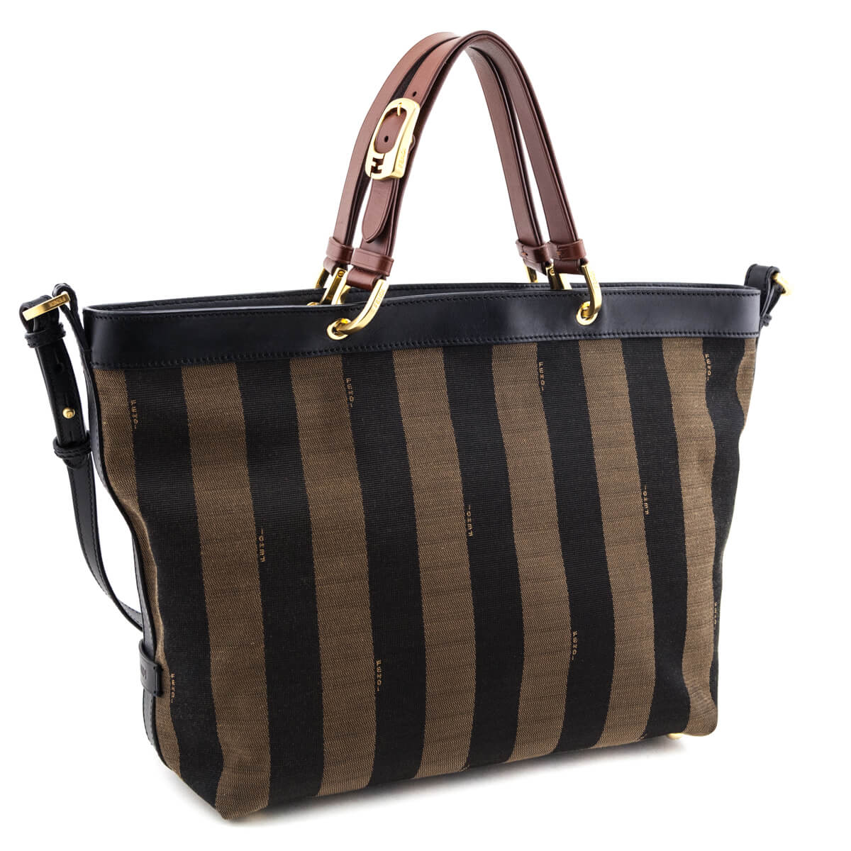 Fendi Tobacco Pequin Striped Vitello Tote - Replica Handbag 
 - Replica Handbags 
Best Quality
 Designer Handbags 
Preloved Fashions