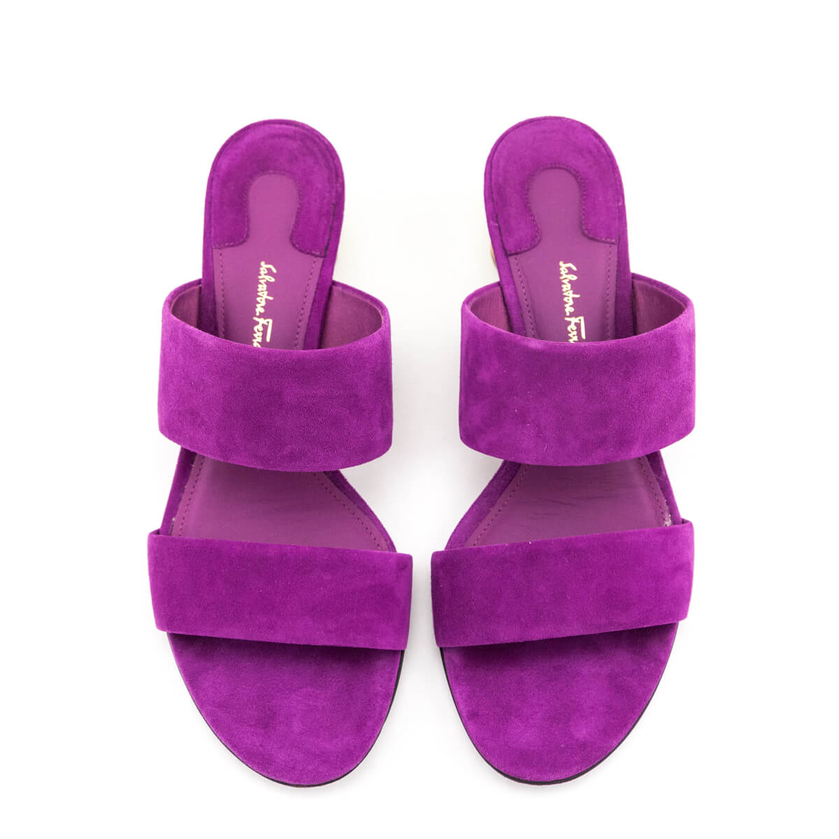 Ferragamo Purple Suede Slide Sandals Size US 8 | EU 38 - Replica Handbag 
 - Replica Handbags 
Best Quality
 Designer Handbags 
Preloved Fashions