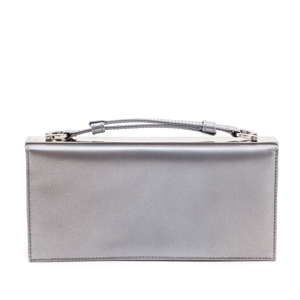 Ferragamo Silver Metallic Evening Clutch - Replica Handbag 
 - Replica Handbags 
Best Quality
 Designer Handbags 
Preloved Fashions