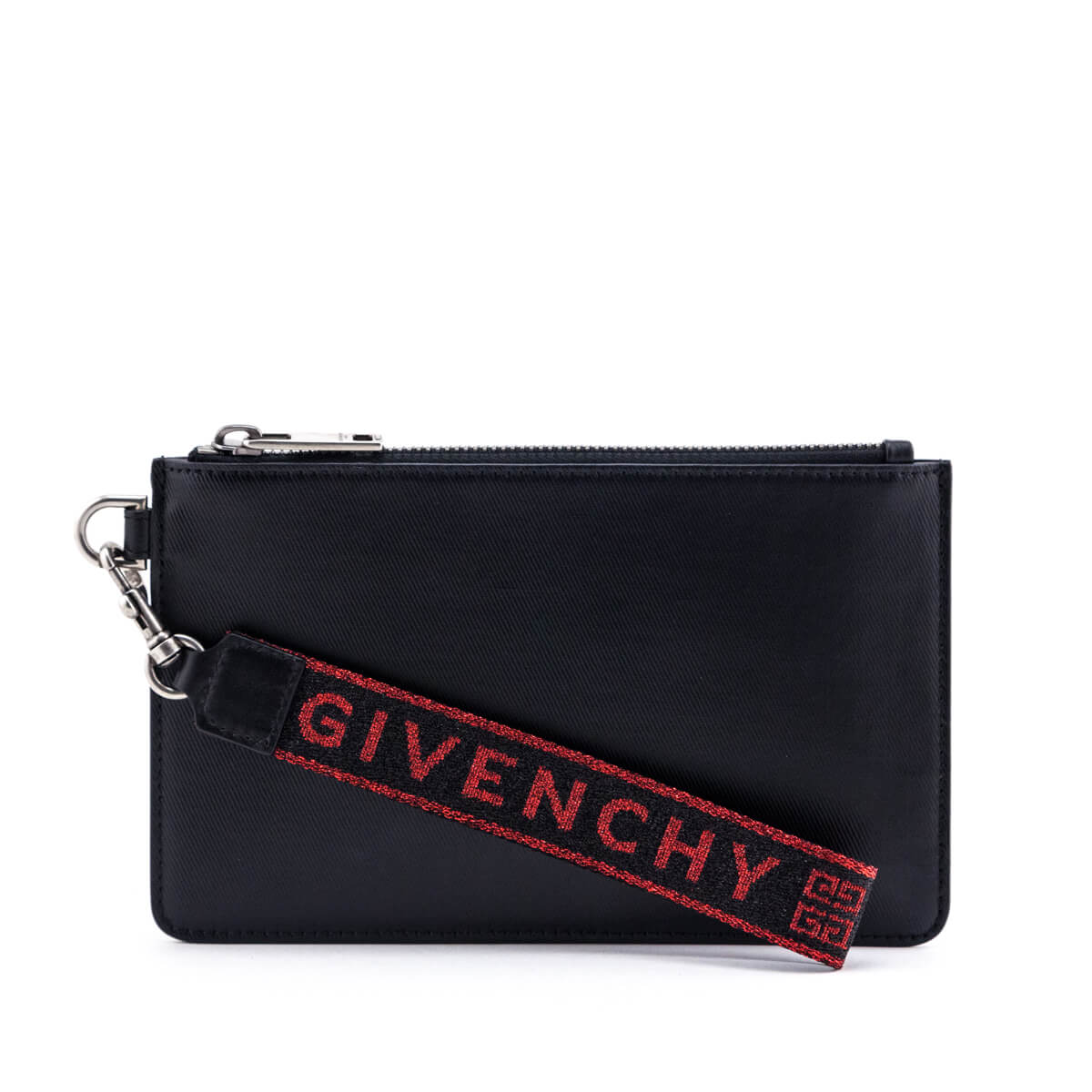 Givenchy Black Coated Canvas Logo Wristlet Pouch - Replica Handbag 
 - Replica Handbags 
Best Quality
 Designer Handbags 
Preloved Fashions