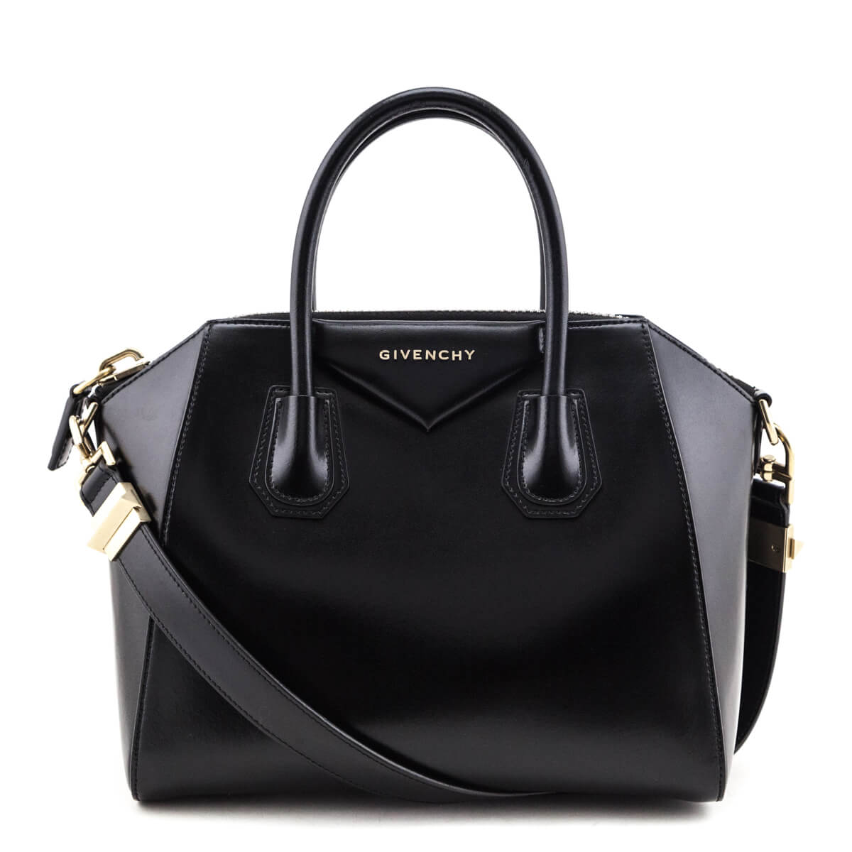 Givenchy Black Shiny Lord Calfskin Small Antigona Bag - Replica Handbag 
 - Replica Handbags 
Best Quality
 Designer Handbags 
Preloved Fashions