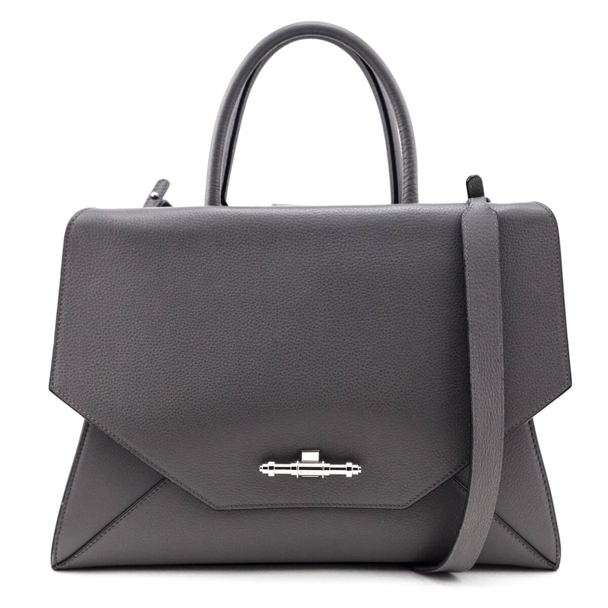 Givenchy Gray Calfskin Obsedia Satchel - Replica Handbag 
 - Replica Handbags 
Best Quality
 Designer Handbags 
Preloved Fashions