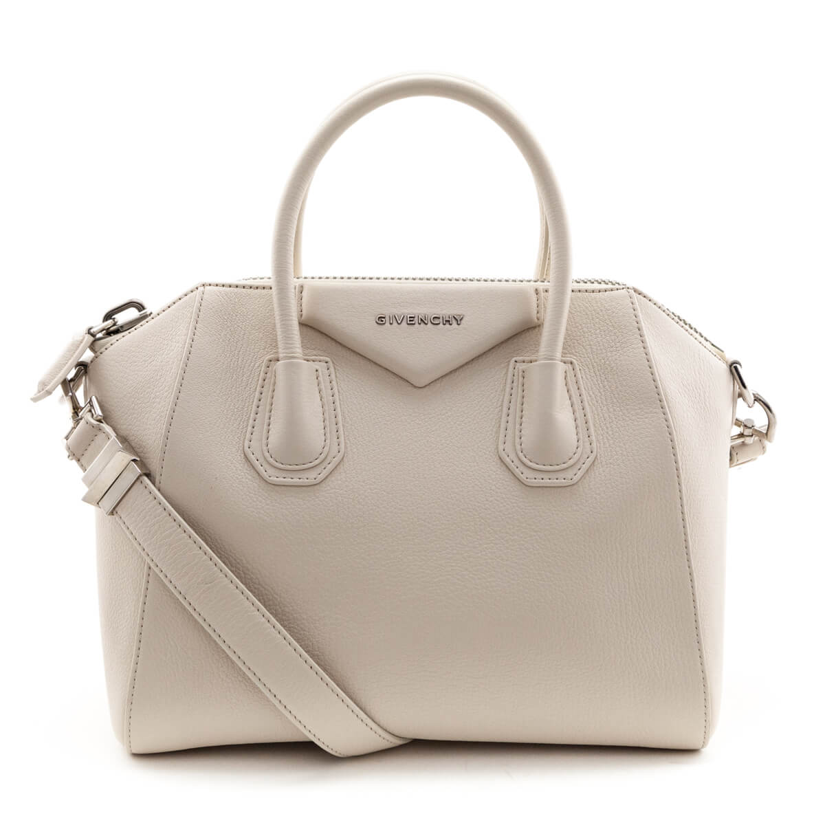 Givenchy Ivory Sugar Goatskin Small Antigona Bag - Replica Handbag 
 - Replica Handbags 
Best Quality
 Designer Handbags 
Preloved Fashions