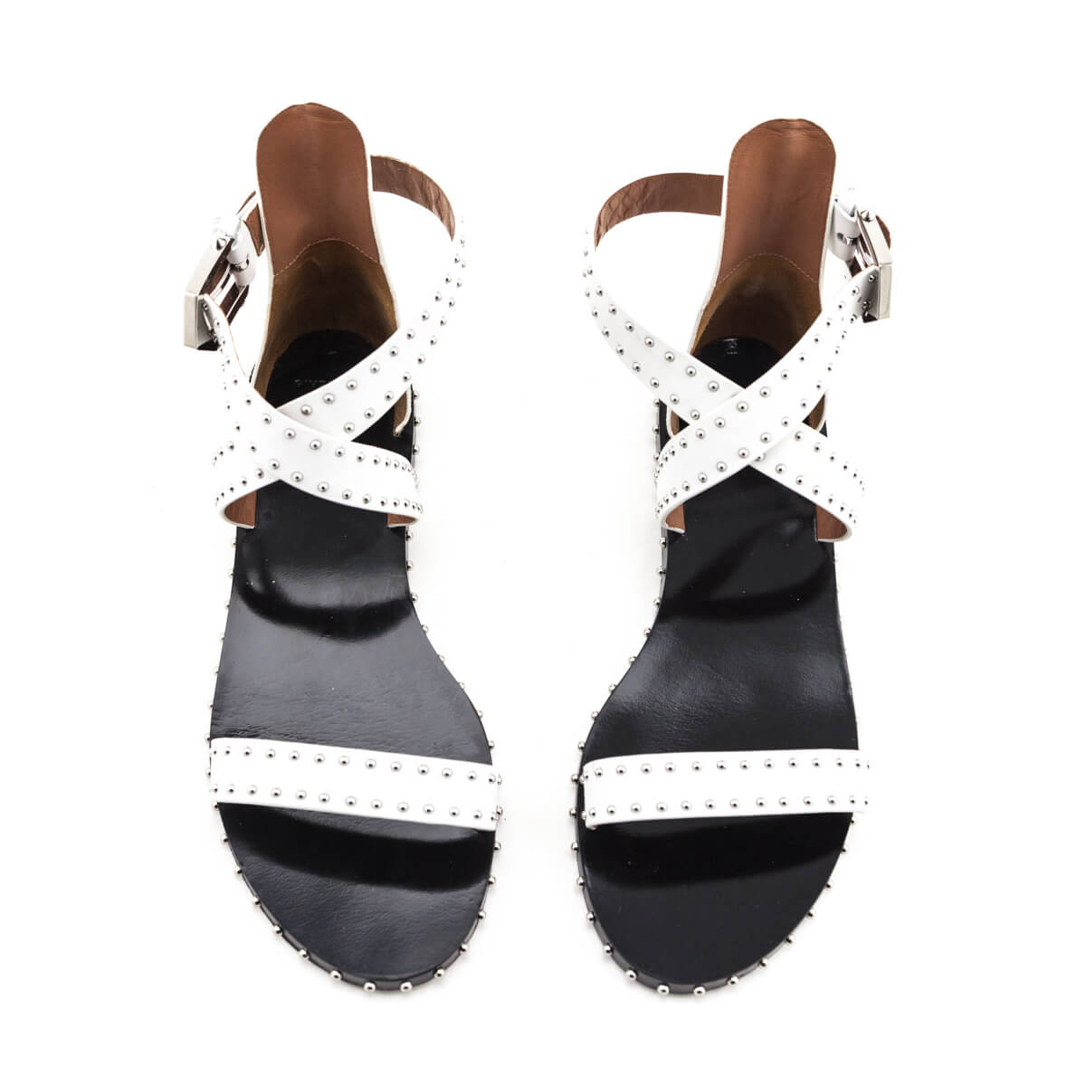 Givenchy White Studded Gladiator Sandals Size US 9.5 | EU 39.5 - Replica Handbag 
 - Replica Handbags 
Best Quality
 Designer Handbags 
Preloved Fashions