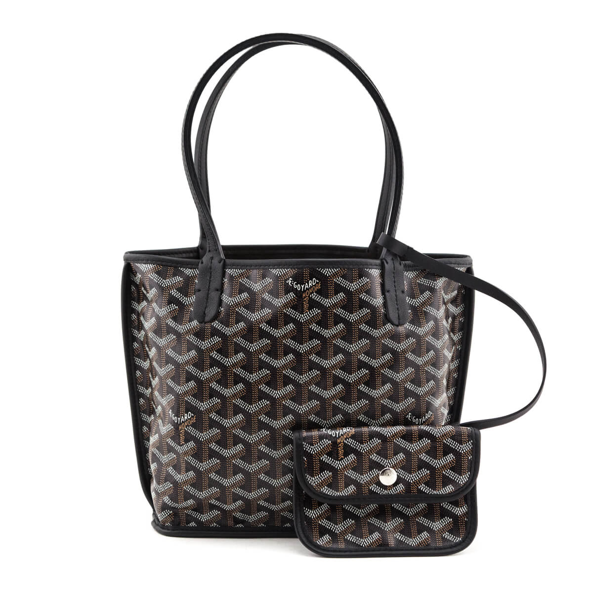 Goyard Black Goyardine Reversible Mini Anjou - Replica Handbag 
 - Replica Handbags 
Best Quality
 Designer Handbags 
Preloved Fashions