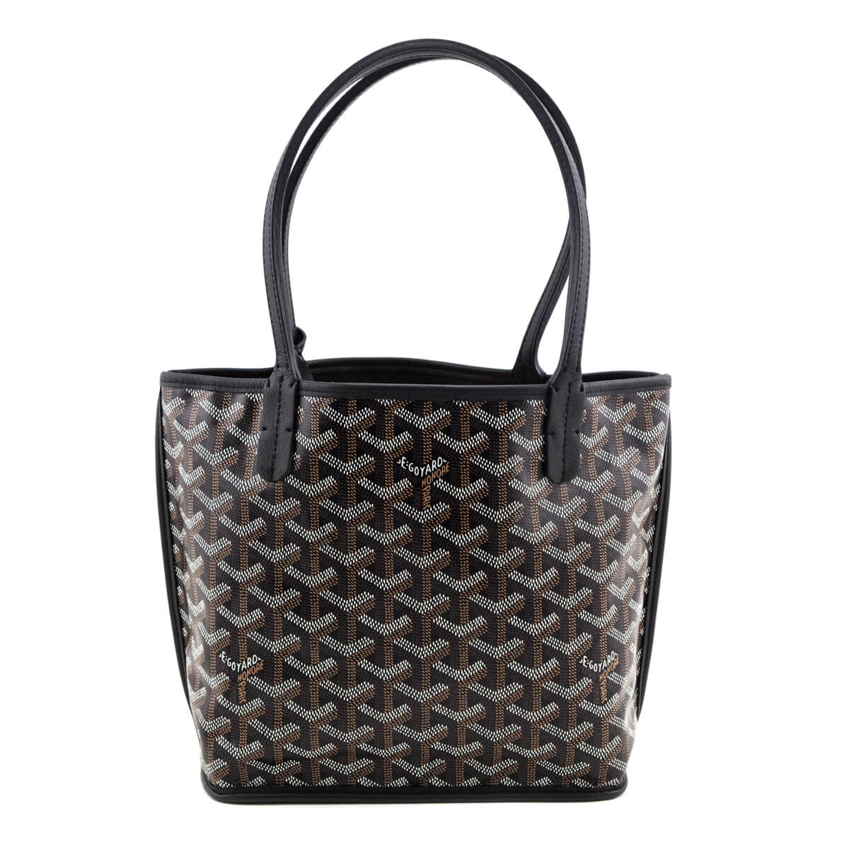 Goyard Black Goyardine Reversible Mini Anjou - Replica Handbag 
 - Replica Handbags 
Best Quality
 Designer Handbags 
Preloved Fashions