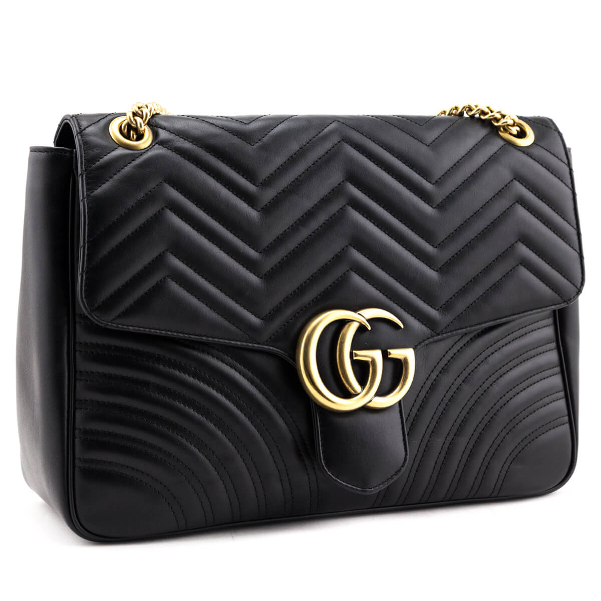 Gucci Black Calfskin Matelasse Large GG Marmont Shoulder Bag - Replica Handbag 
 - Replica Handbags 
Best Quality
 Designer Handbags 
Preloved Fashions