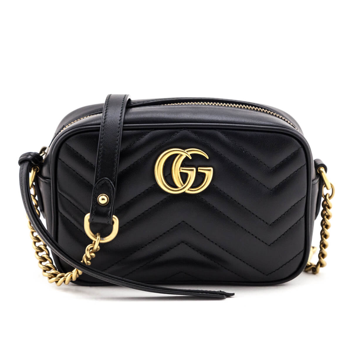 Gucci Black Calfskin Matelasse Mini GG Marmont Crossbody - Replica Handbag 
 - Replica Handbags 
Best Quality
 Designer Handbags 
Preloved Fashions