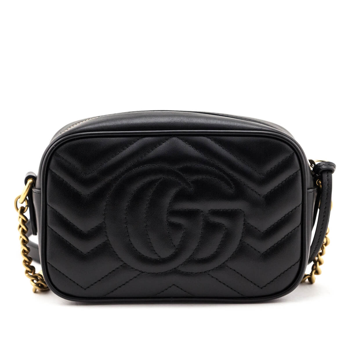 Gucci Black Calfskin Matelasse Mini GG Marmont Crossbody - Replica Handbag 
 - Replica Handbags 
Best Quality
 Designer Handbags 
Preloved Fashions