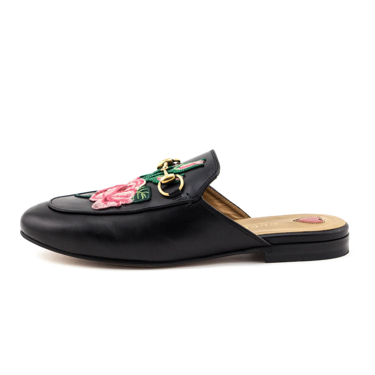 Gucci Black Leather Embroidered Princetown Mules Size US 6 | EU 36 - Replica Handbag 
 - Replica Handbags 
Best Quality
 Designer Handbags 
Preloved Fashions