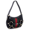 Gucci Black GG Monogram Small Horsebit Web Handbag - Replica Handbag 
 - Replica Handbags 
Best Quality
 Designer Handbags 
Preloved Fashions