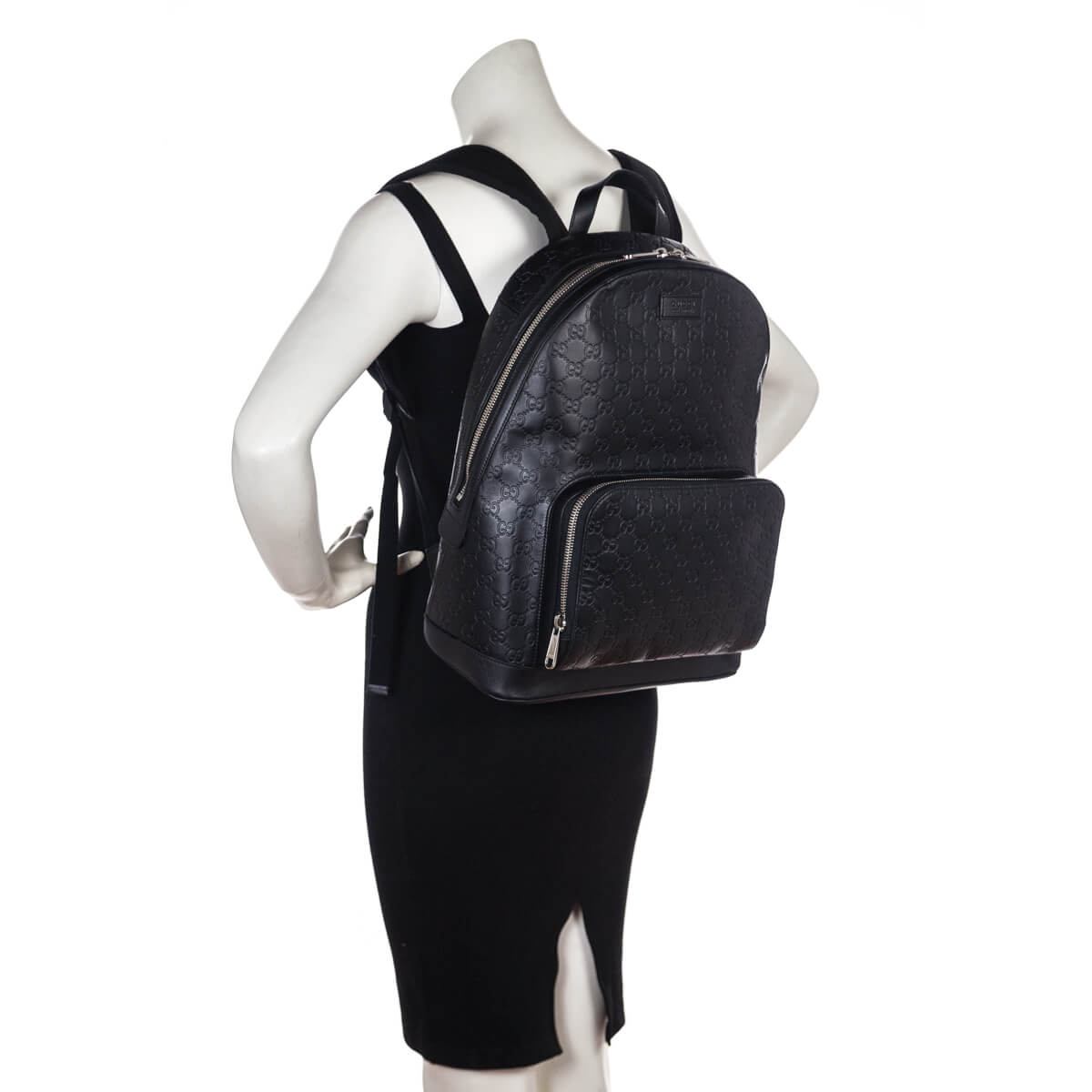 Gucci Black Guccissima Signature Day Backpack - Replica Handbag 
 - Replica Handbags 
Best Quality
 Designer Handbags 
Preloved Fashions