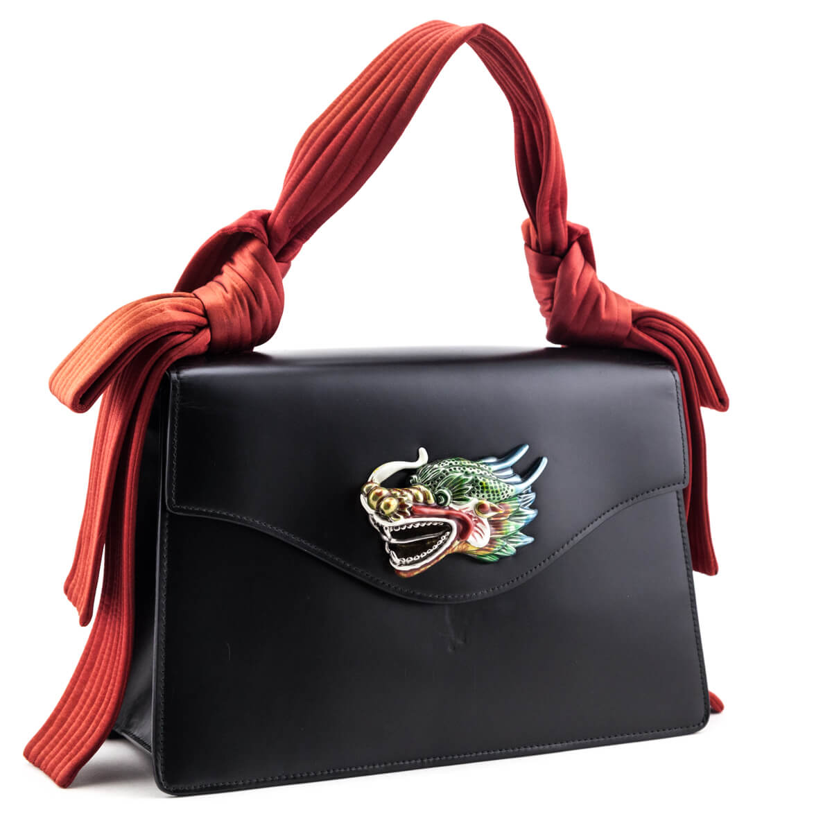 Gucci Black Leather Naga Dragon Small Shoulder Bag - Replica Handbag 
 - Replica Handbags 
Best Quality
 Designer Handbags 
Preloved Fashions