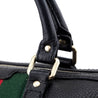 Gucci Black Pebbled Calfskin Web Boston Bag Top Handle - Replica Handbag 
 - Replica Handbags 
Best Quality
 Designer Handbags 
Preloved Fashions