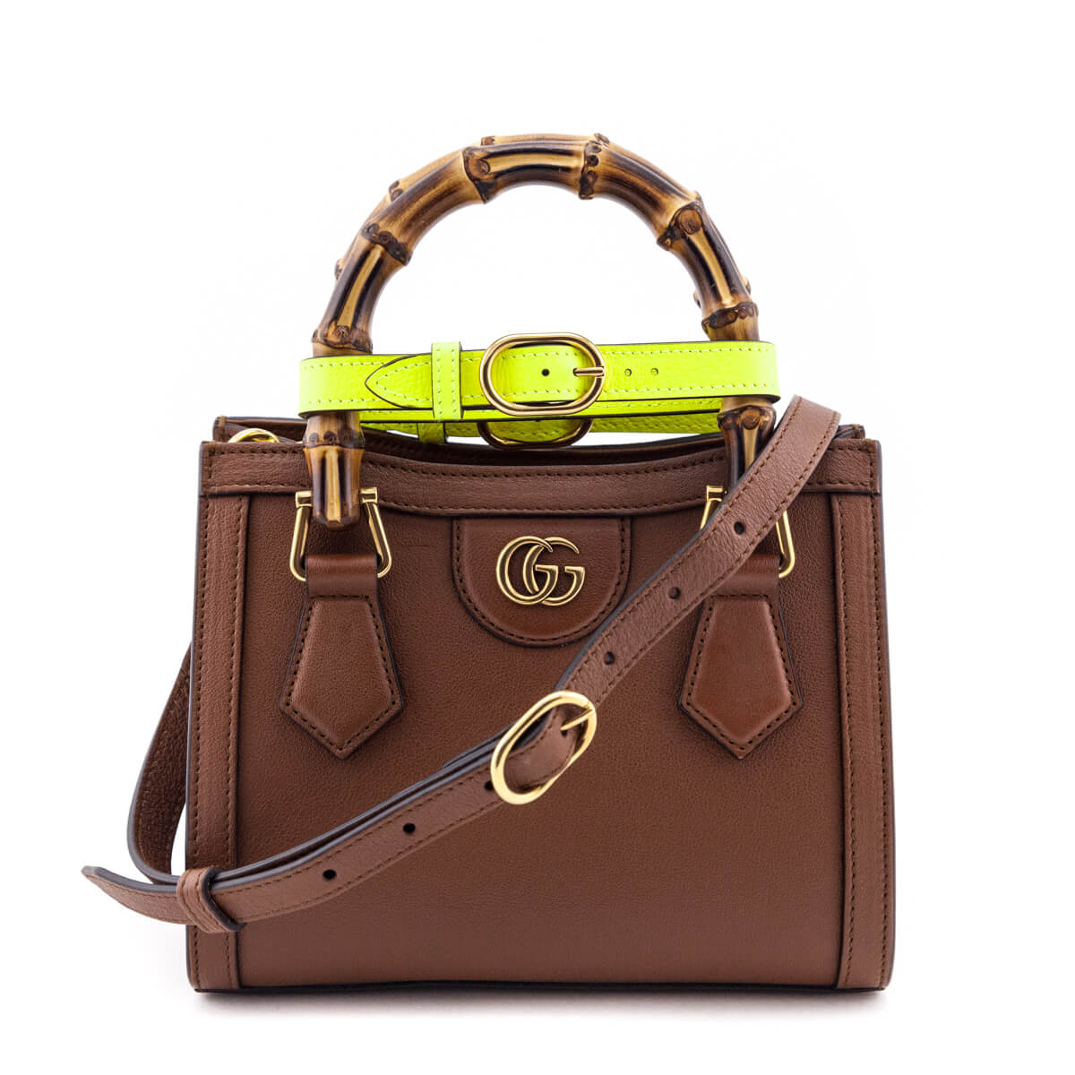 Gucci Cuir 
Yellow Fluo Wonka Grain Calfskin Mini Diana Bag - Replica Handbag 
 - Replica Handbags 
Best Quality
 Designer Handbags 
Preloved Fashions