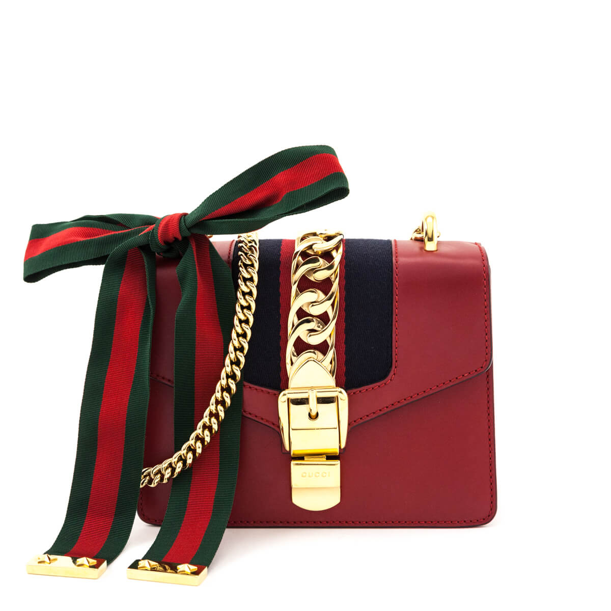 Gucci Hibiscus Red Calfskin Mini Sylvie Chain Shoulder Bag - Replica Handbag 
 - Replica Handbags 
Best Quality
 Designer Handbags 
Preloved Fashions