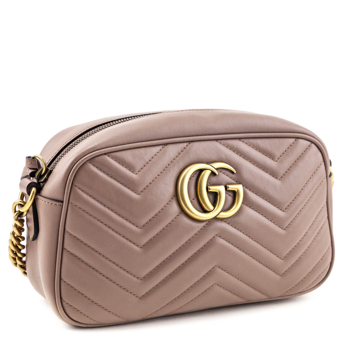 Gucci Porcelain Rose Calfskin Matelasse Small GG Marmont Chain Shoulder Bag - Replica Handbag 
 - Replica Handbags 
Best Quality
 Designer Handbags 
Preloved Fashions