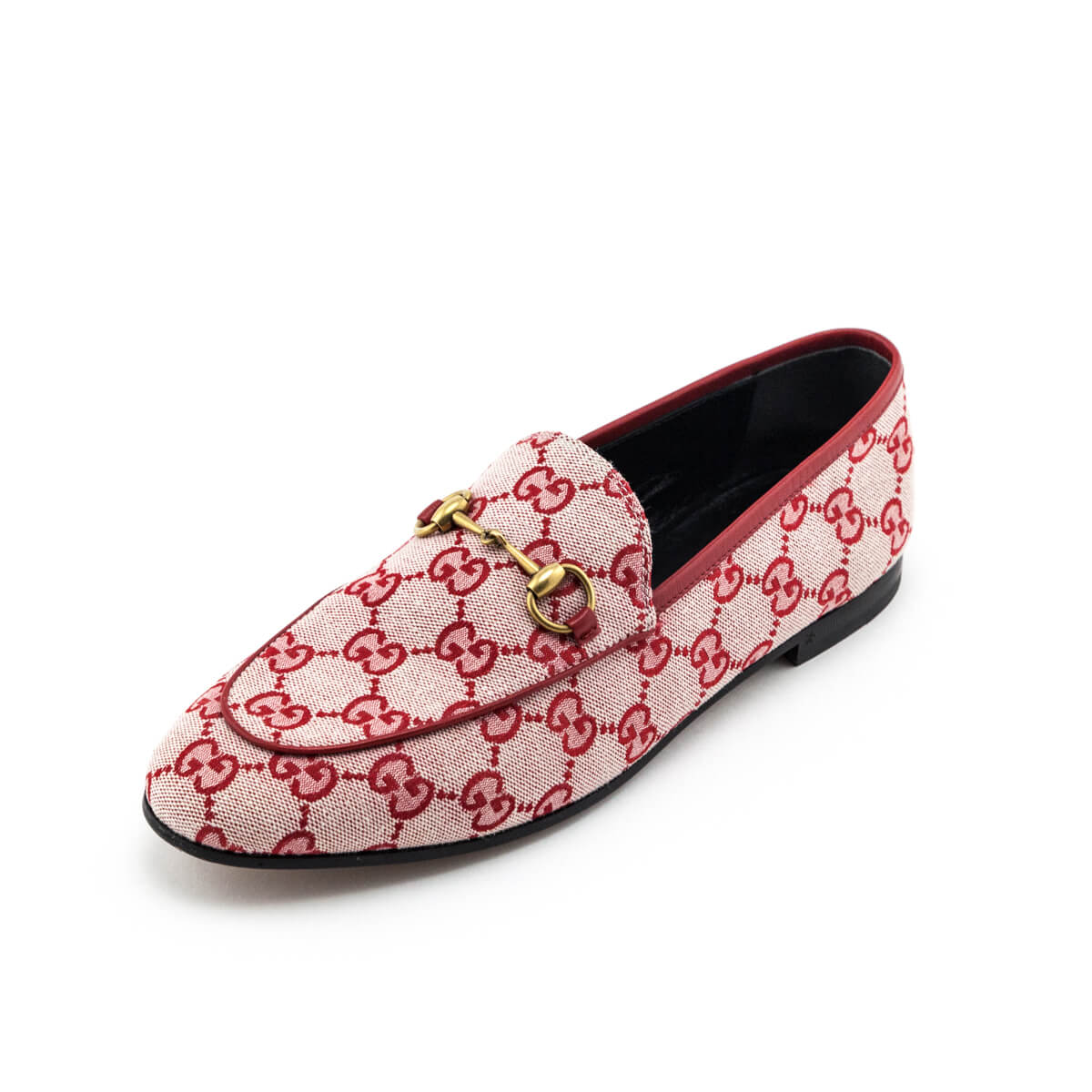 Gucci Red Canvas GG Monogram Jordaan Loafers Size US 8.5 | EU 38.5 - Replica Handbag 
 - Replica Handbags 
Best Quality
 Designer Handbags 
Preloved Fashions