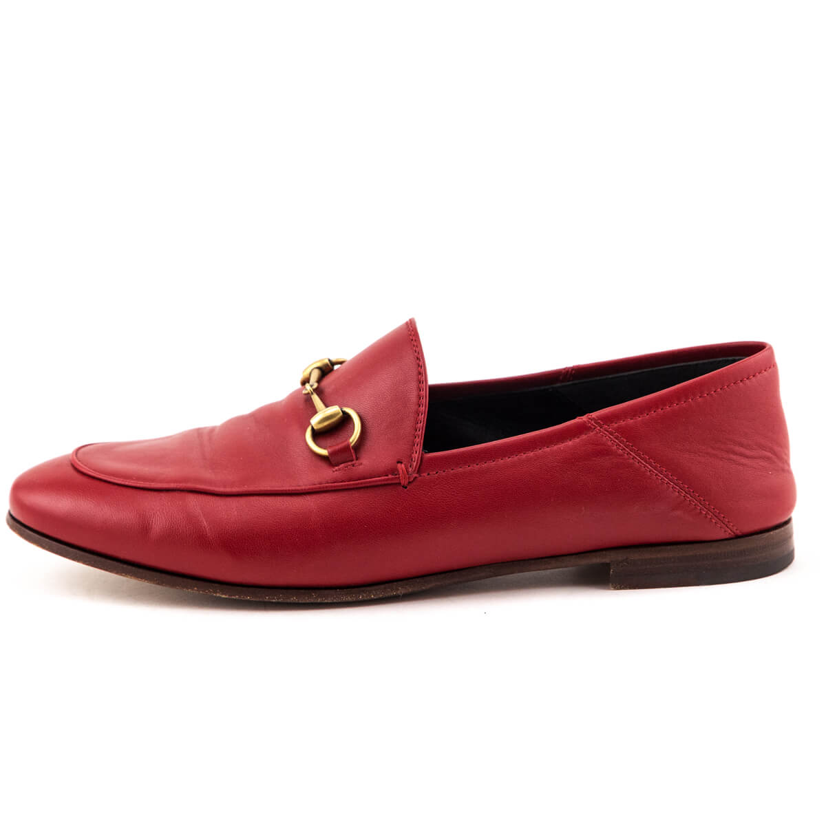 Gucci Red Leather Brixton Horsebit Loafers Size US 9 | IT 39 - Replica Handbag 
 - Replica Handbags 
Best Quality
 Designer Handbags 
Preloved Fashions