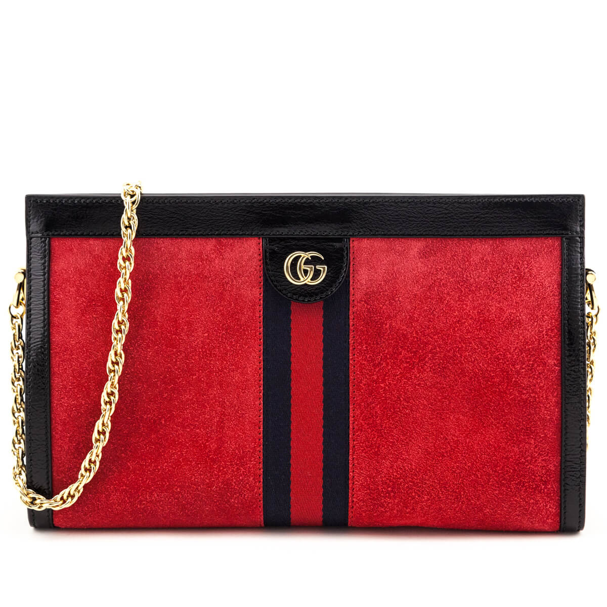 Gucci Red Suede Patent GG Web Medium Ophidia Chain Shoulder Bag - Replica Handbag 
 - Replica Handbags 
Best Quality
 Designer Handbags 
Preloved Fashions