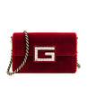 Gucci Red Velvet Crystal Square G Crossbody Bag - Replica Handbag 
 - Replica Handbags 
Best Quality
 Designer Handbags 
Preloved Fashions