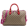 Gucci Red 
Pink Supreme Boston Bag - Replica Handbag 
 - Replica Handbags 
Best Quality
 Designer Handbags 
Preloved Fashions