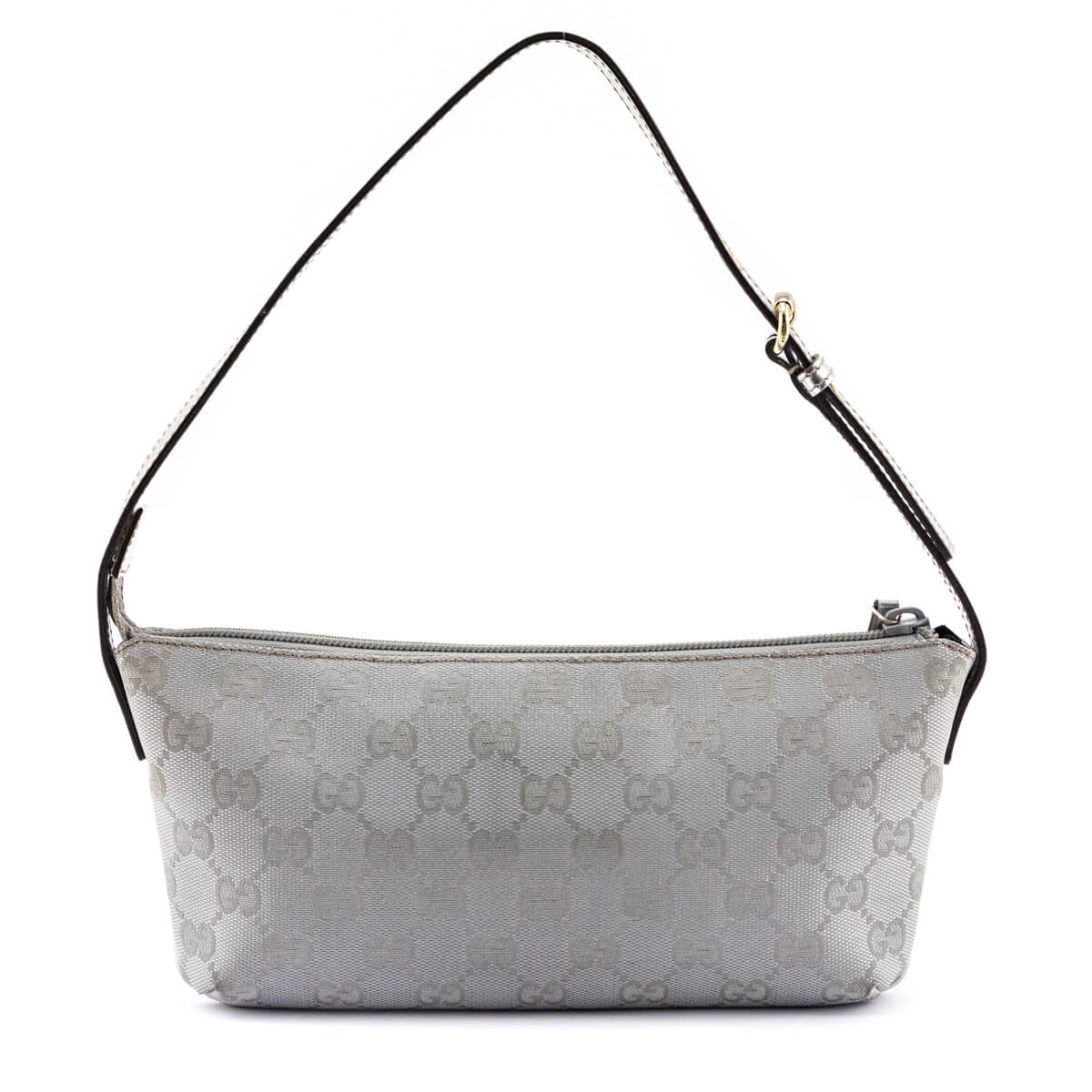 Gucci Silver Monogram Canvas Boat Pochette - Replica Handbag 
 - Replica Handbags 
Best Quality
 Designer Handbags 
Preloved Fashions