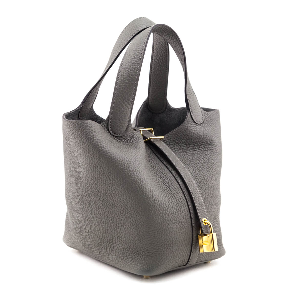 Hermes Gris Meyer Clemence Picotin 18 - Replica Handbag 
 - Replica Handbags 
Best Quality
 Designer Handbags 
Preloved Fashions