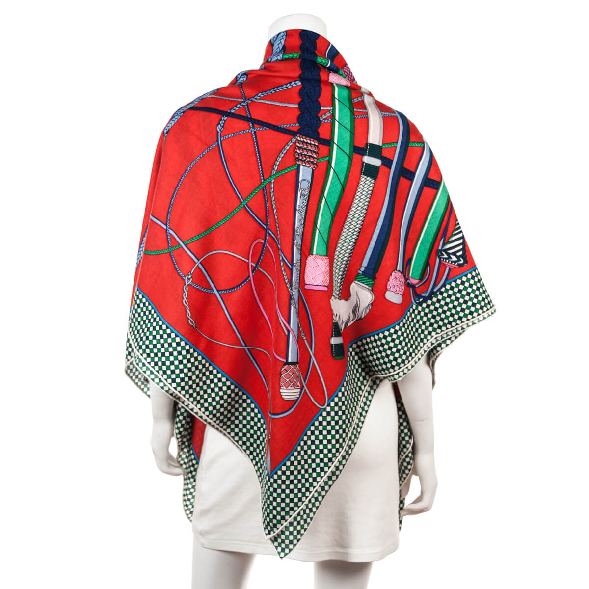 Hermes Red 
Green Fouets et Badines Cashmere Shawl 140 - Replica Handbag 
 - Replica Handbags 
Best Quality
 Designer Handbags 
Preloved Fashions