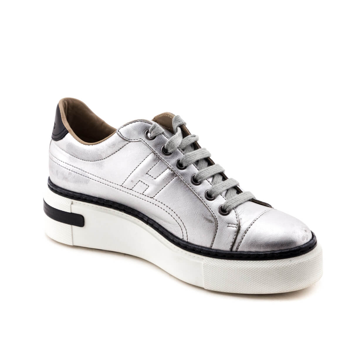 Hermes Silver Polo Platform Sneakers Size US 6 | EU 36 - Replica Handbag 
 - Replica Handbags 
Best Quality
 Designer Handbags 
Preloved Fashions