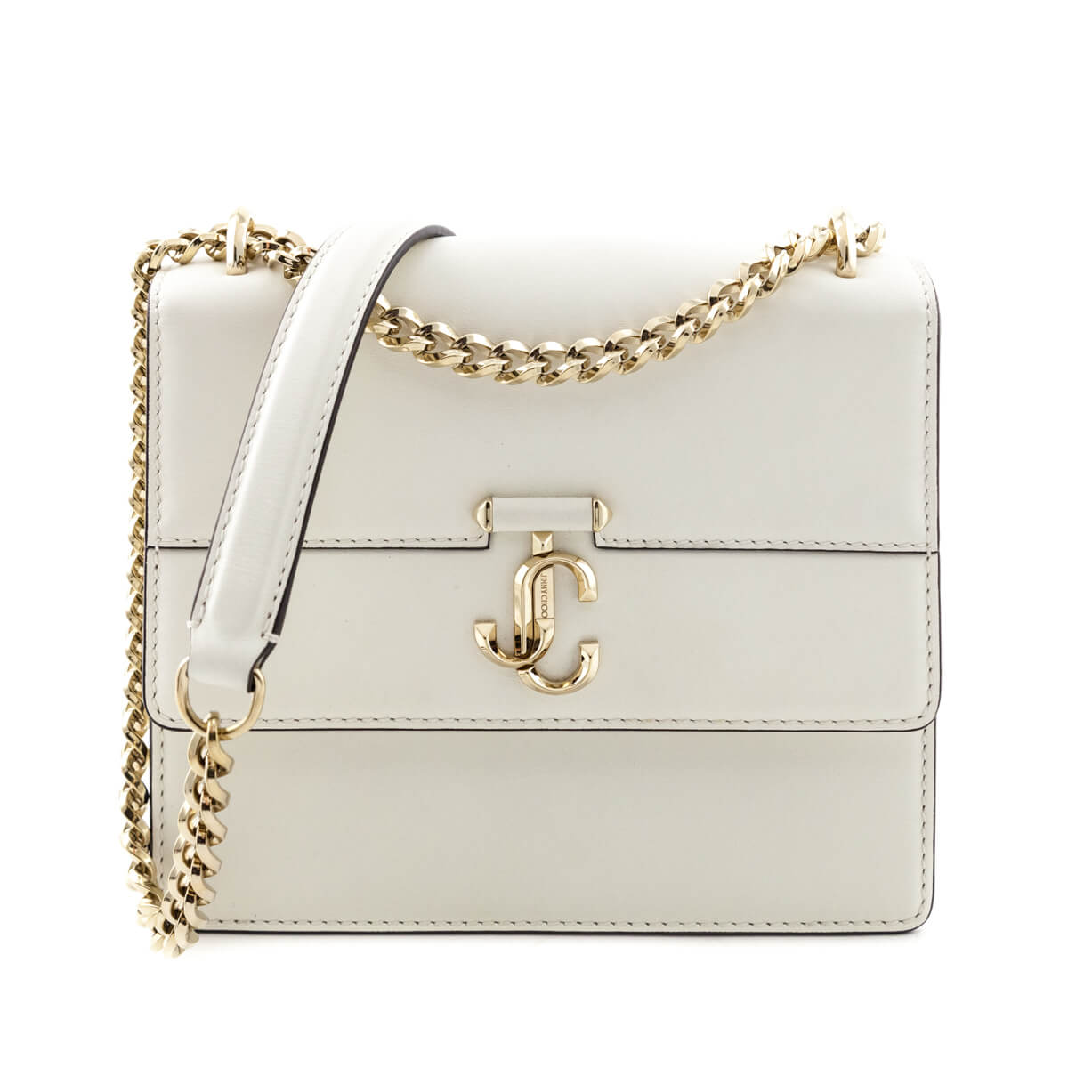 Jimmy Choo Latte White Calfskin Avenue Quad Shoulder Bag - Replica Handbag 
 - Replica Handbags 
Best Quality
 Designer Handbags 
Preloved Fashions