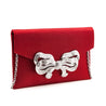 Judith Leiber Red Satin Bow Envelope Clutch - Replica Handbag 
 - Replica Handbags 
Best Quality
 Designer Handbags 
Preloved Fashions