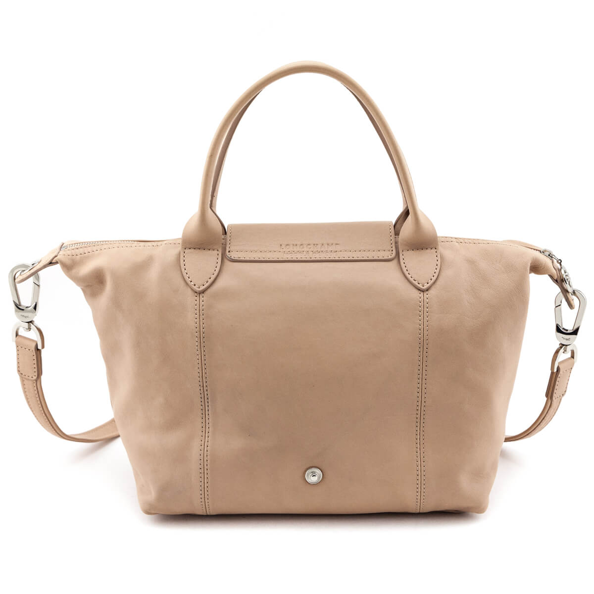 Longchamp Beige Calfskin Le Pliage Cuir Small Top Handle - Replica Handbag 
 - Replica Handbags 
Best Quality
 Designer Handbags 
Preloved Fashions